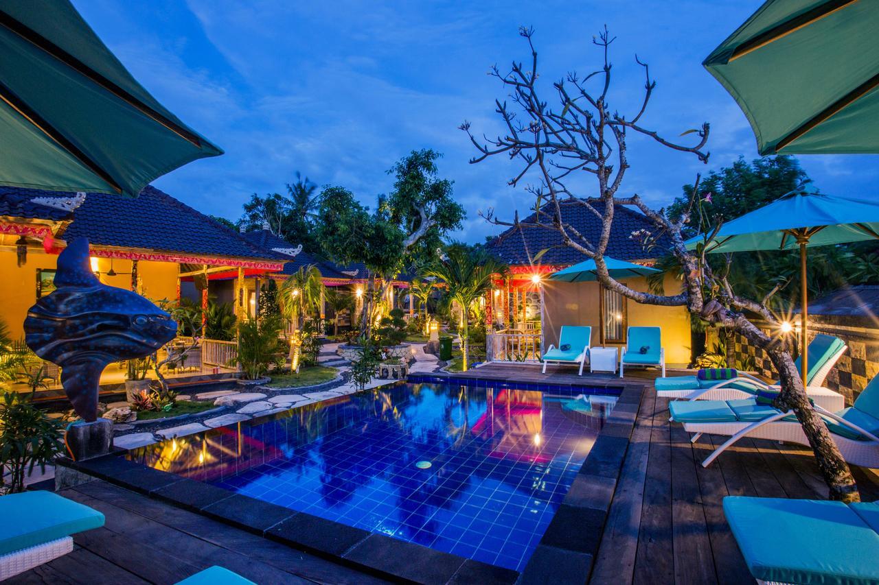 Blue Lagoon Secret Villas Nusa Lembongan Exterior foto